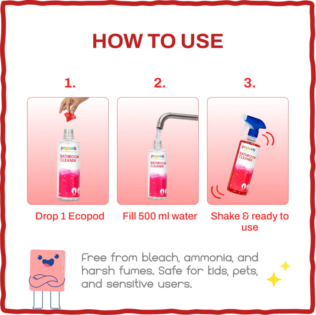 Bathroom Cleaner EcoPods - Image 4