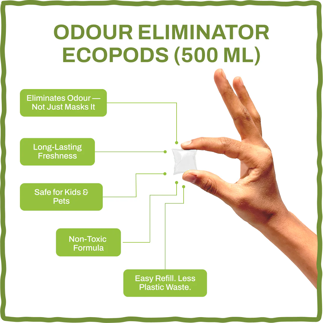 Odour Eliminator EcoPods 1L - Image 5
