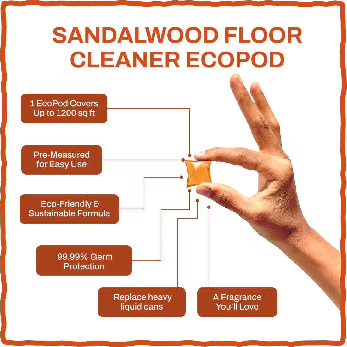 Sandalwood – Floor Cleaner EcoPods - Image 5